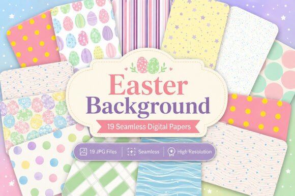Download Easter Background Set - Easter background Collection