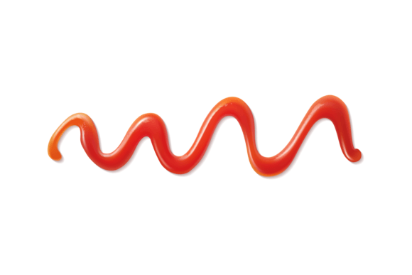Download Ketchup Smear. Tomato Sauce Stain Top Vi - Sauce Collection