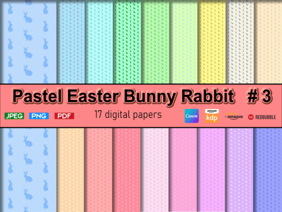 Download Pastel Easter Background Bunny # 3 - Easter background Collection