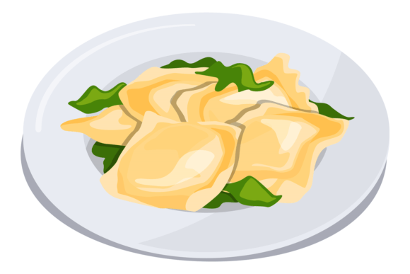 Download Tasty Ravioli with Green Herbs. Traditio - Ravioli Collection